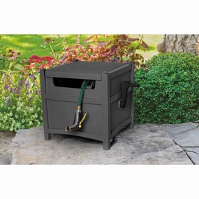 Suncast PTK212P Smart Trak 225 Ft. Gray Retractable Free Standing Hideaway Hose Reel