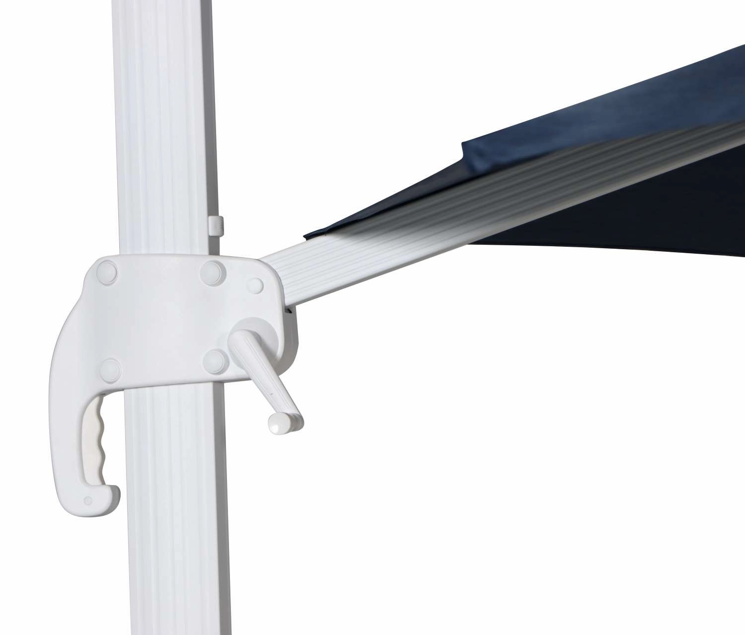 Sunrio Cantilever 11' Umbrella - Grey, White