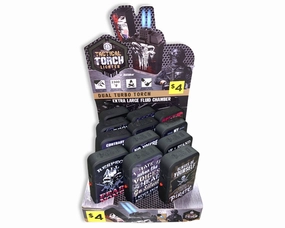 Tac Gear Dual Torch Lighter- 12 Pieces Per Retail Ready Display 40967