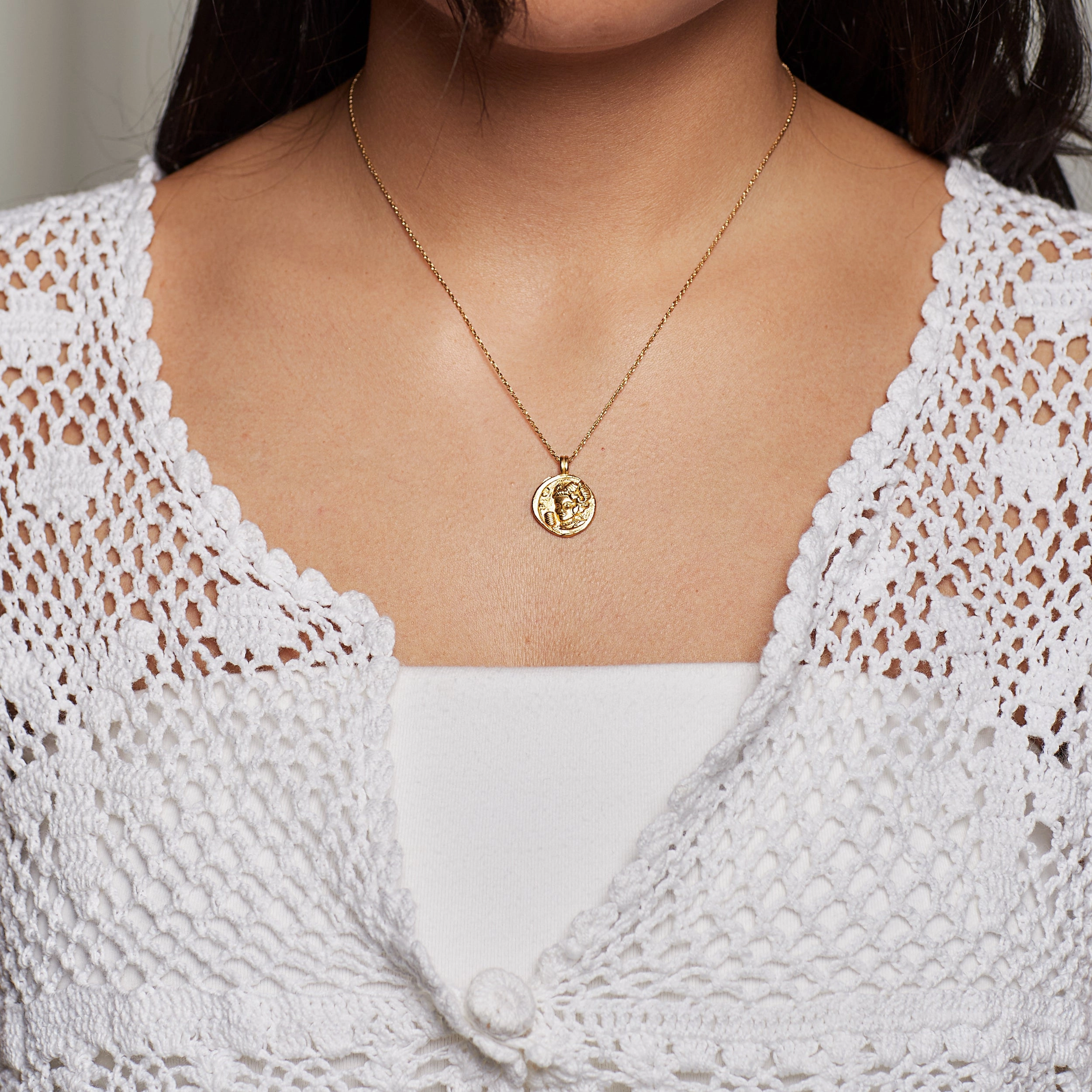 Theodora Necklace in Gold