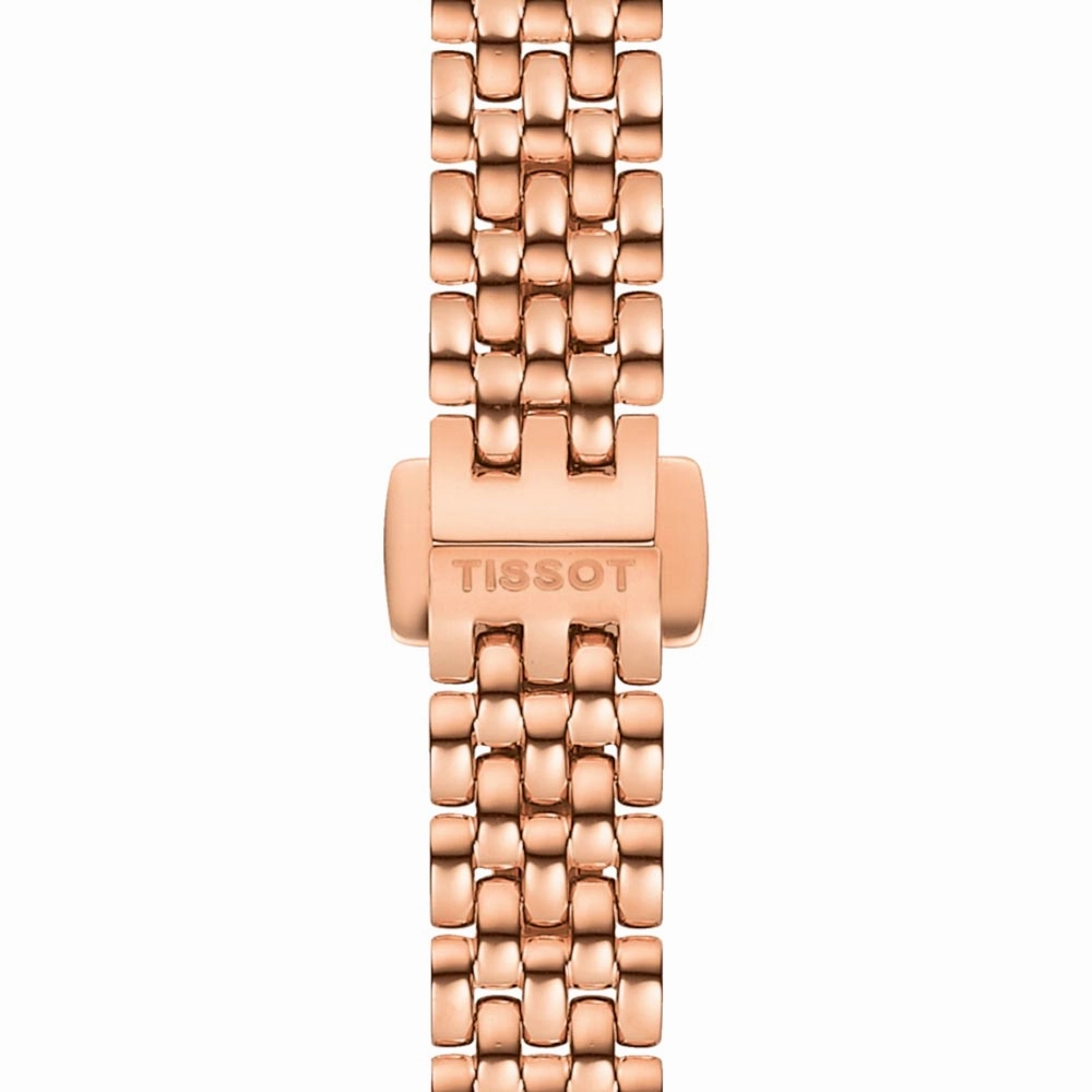 Tissot Lovely 19.5mm MOP Dial Rose Gold PVD Steel Quartz Ladies Watch T0580093311100