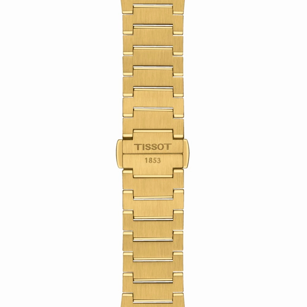 Tissot PRX 35mm Champagne Dial Gold PVD Steel Quartz Watch T1372103302100