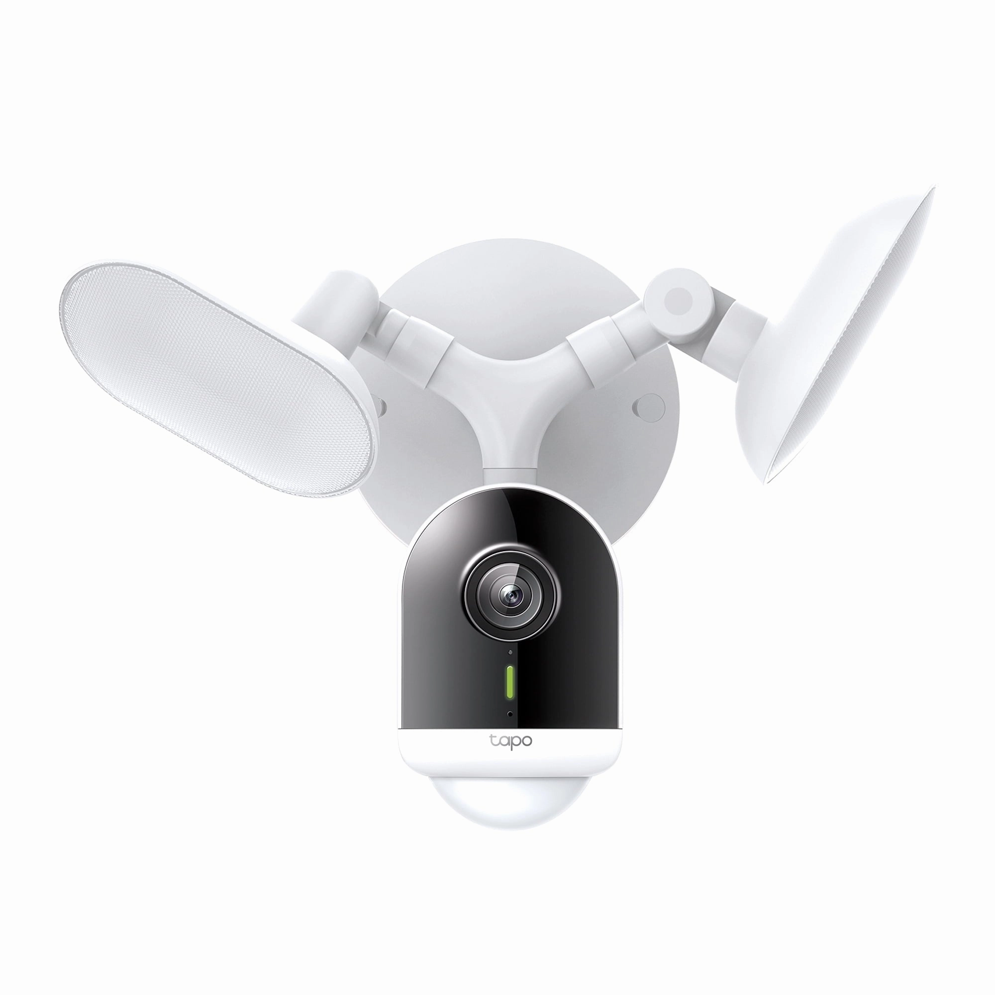 TP-Link TC53 Tapo Wired, Ultra-Bright Motion-Activated, Weatherproof Floodlight with 2K Camera, Two-Way Audio