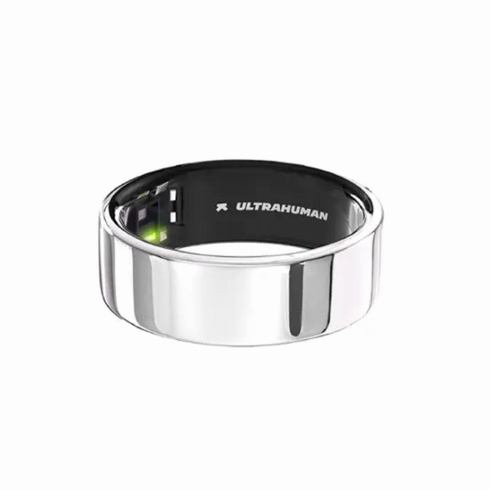 Ultrahuman UHRA-AS-09 Ring AIR Smart Ring, Space Silver, 9