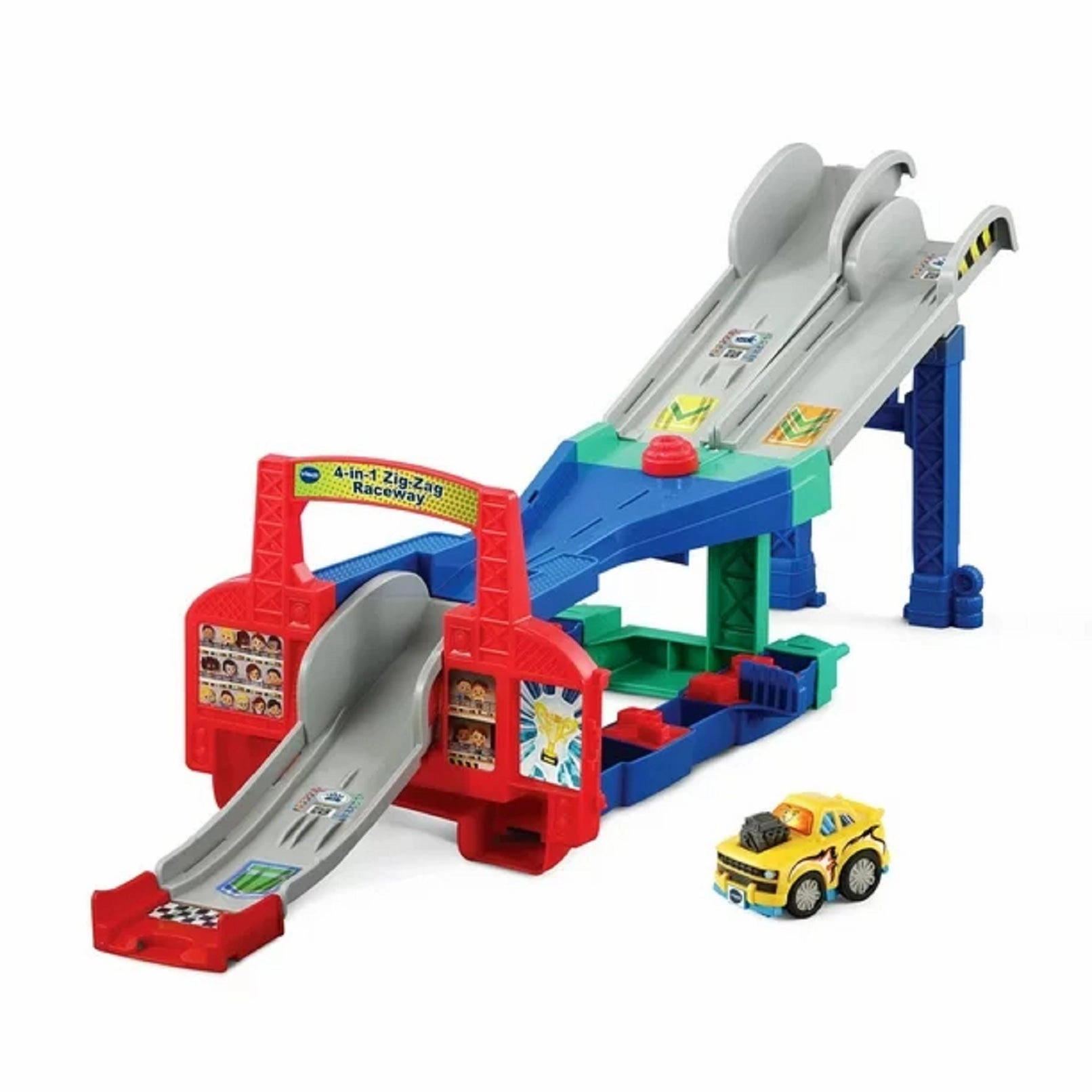 VTech 80-556500 Go! Go! Smart Wheels 4-in-1 Zig-Zag Raceway