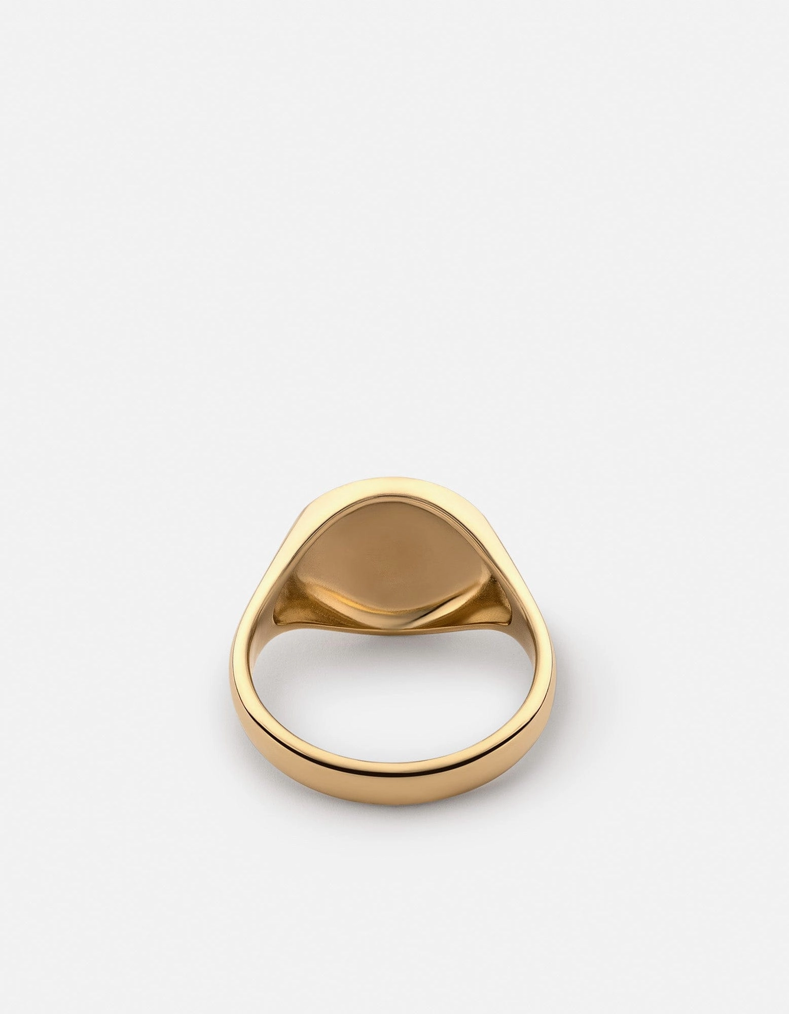 Wells Signet Ring, Gold Vermeil