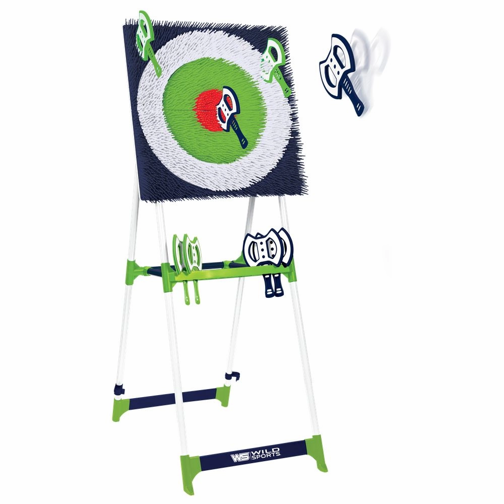 Wild Sports 1-1-11100-AA015 Steel Frame Axe Throw Set