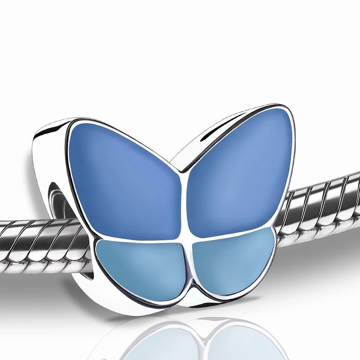 Wings of Hope Butterfly Cremation Urn in Blue