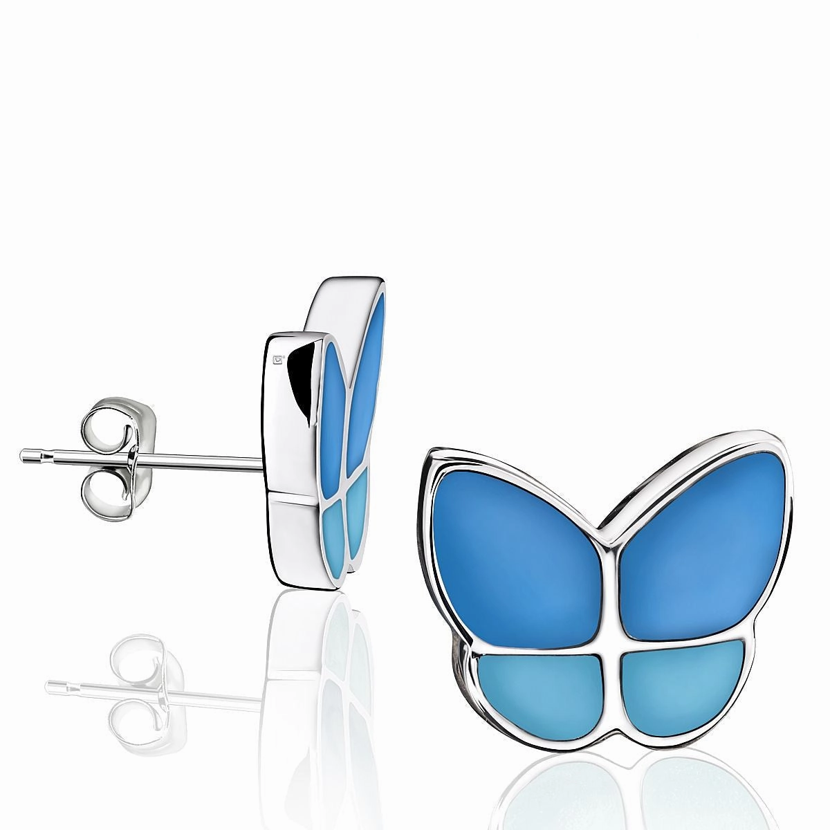Wings of Hope Butterfly Cremation Urn in Blue
