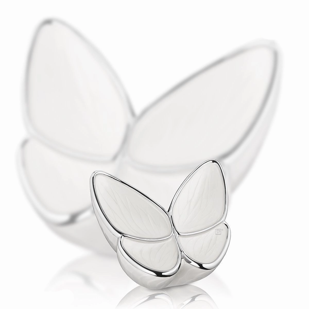 Wings of Hope Butterfly Cremation Urn in Pearl White