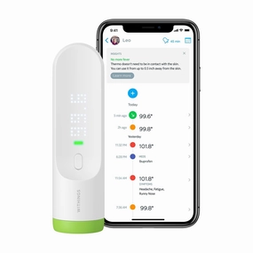 Withings Scy01-All-Inter Thermo Smart Non-Contact Digital Forehead Thermometer