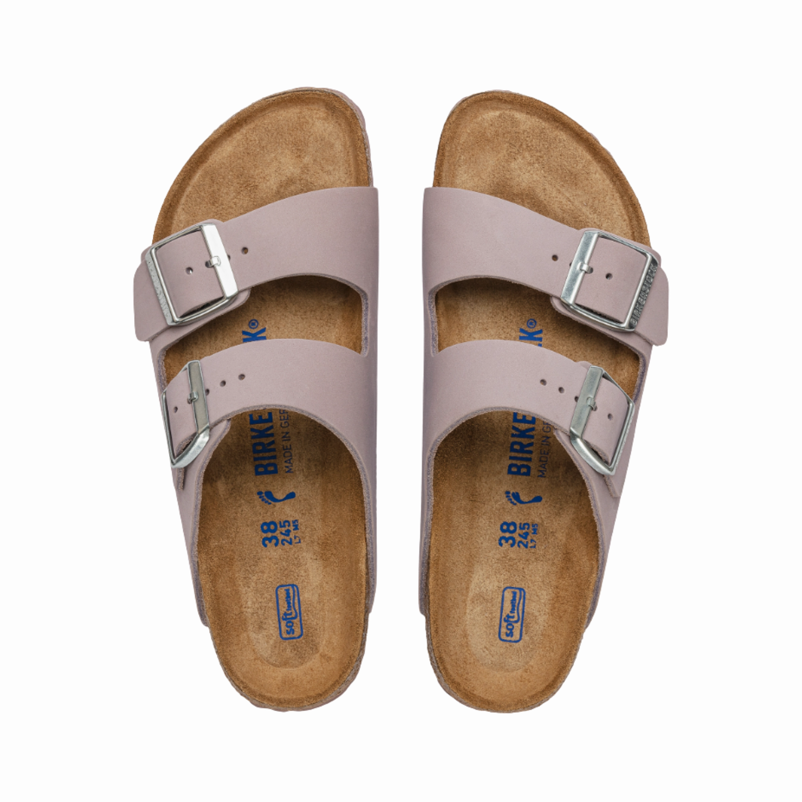 Women's Arizona Soft Footbed (Nubuck Leather) - Yomo Lilac