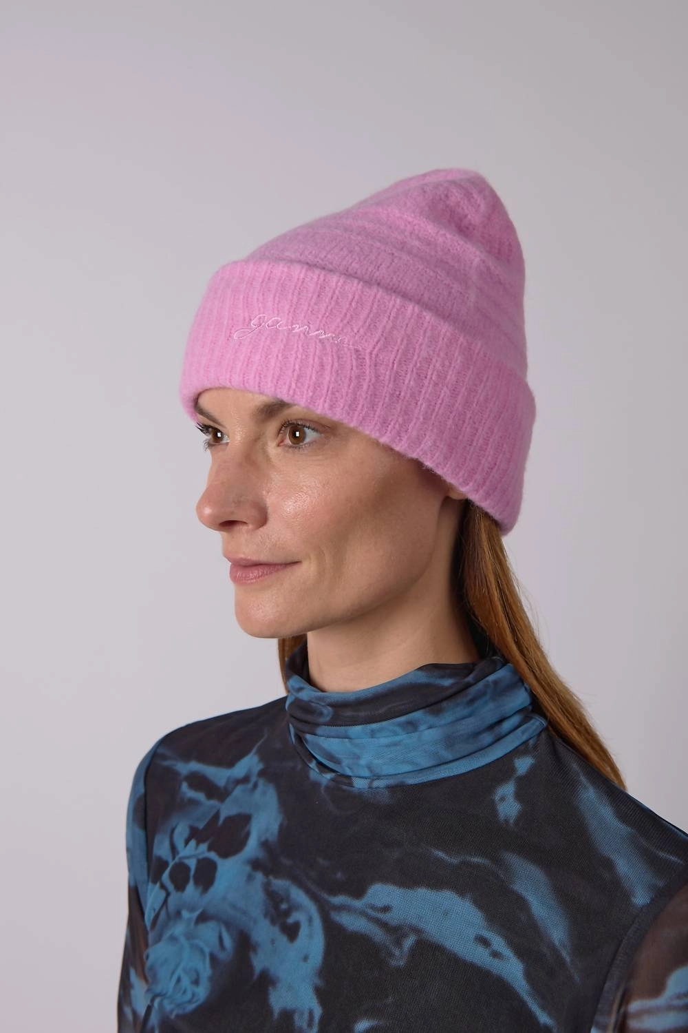 Women's Soft Wool Beanie In Corsage