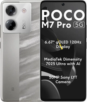 Xiaomi POCO M7 Pro Dual SIM, 12GB/256GB - Silver (Global)