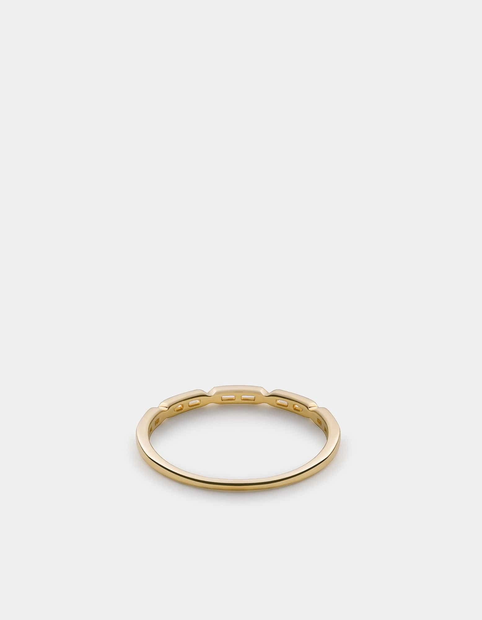 Zelda Ring, 14k Gold Pavé